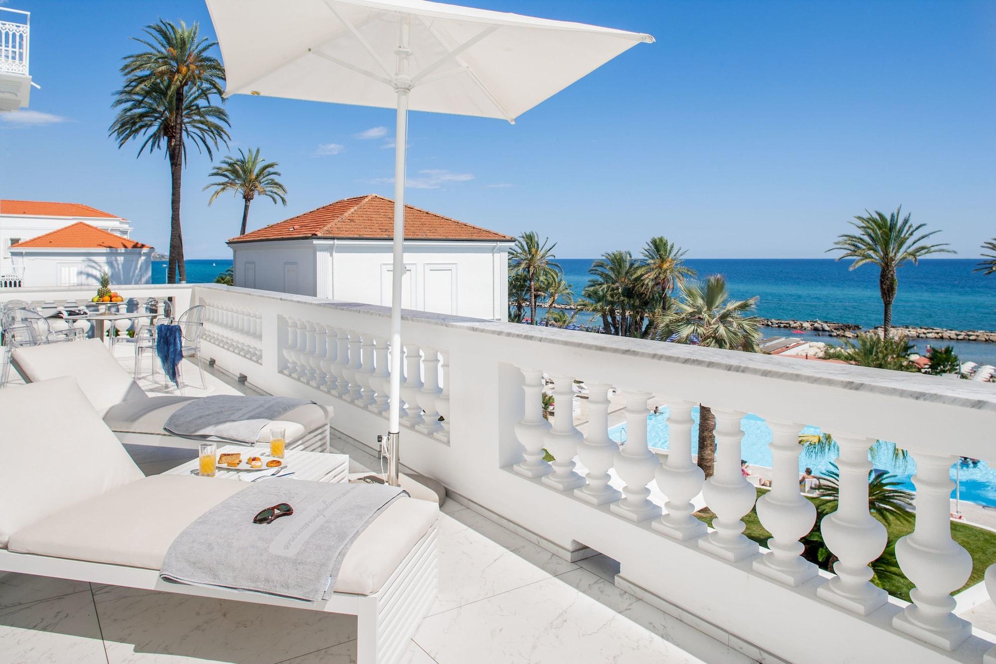 Miramare The Palace Resort Sanremo Esterno foto The Hotel's Terrace